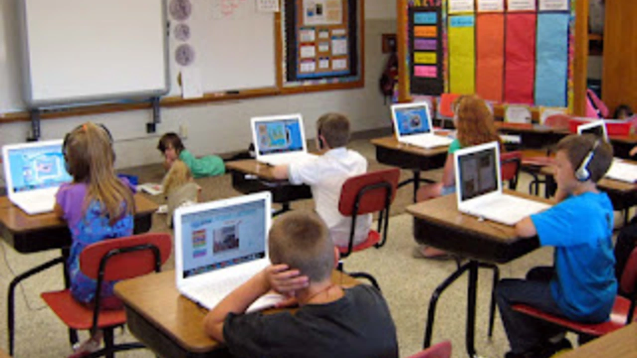 When did technology start being used in the classroom?